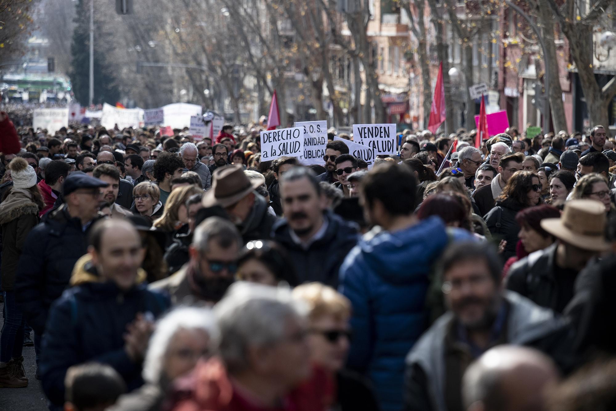 Manifestación Sanidad Pública 12 febrero - 23